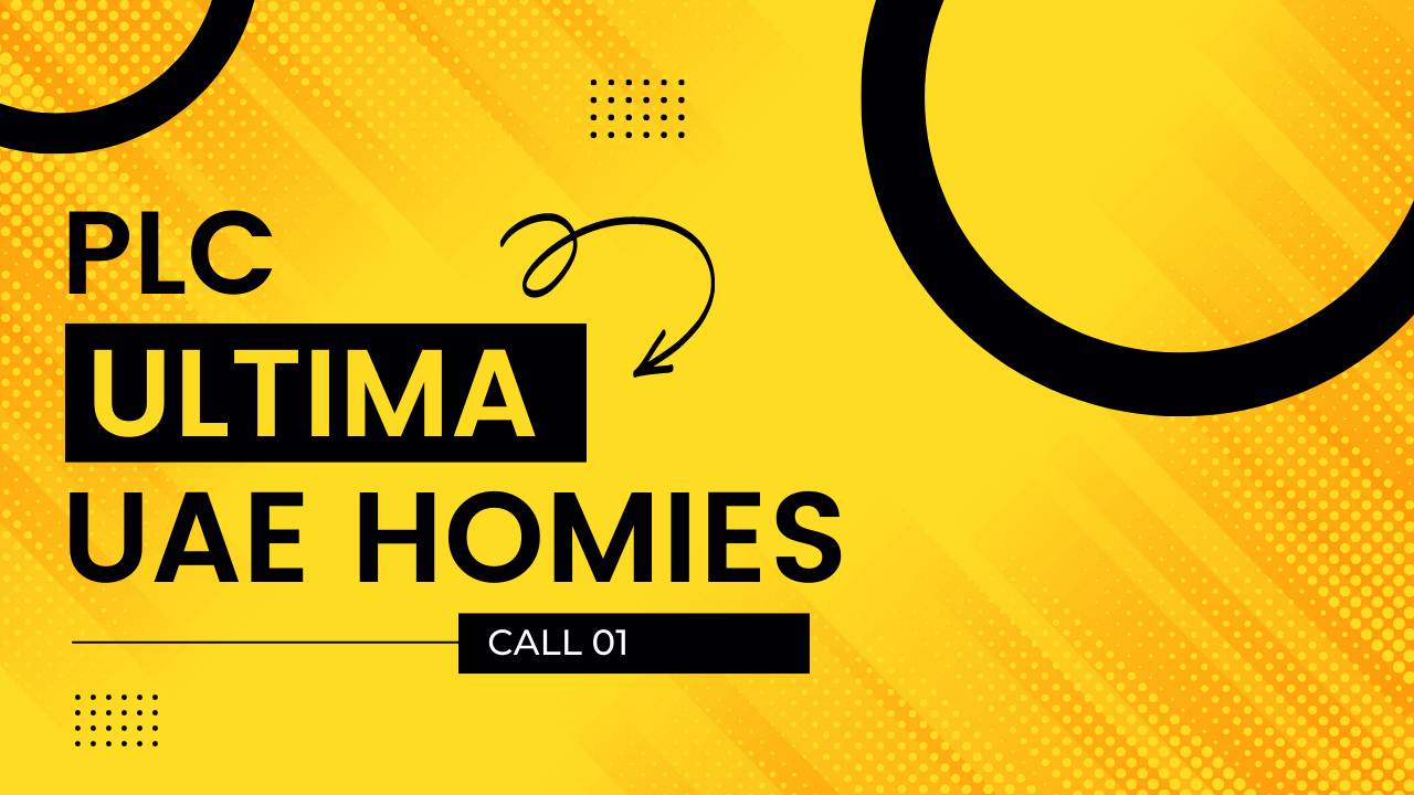 UAE Investment Homies Call 01 – PLC Ulitma